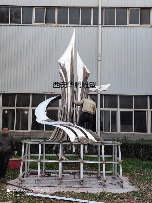 西安不銹鋼雕塑公司